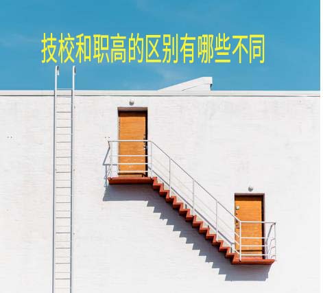 技校和职高的区别有哪些不同