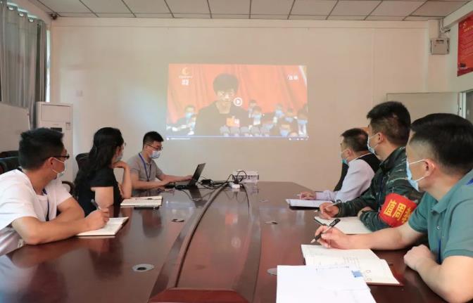 四川科创技工学校听取党代会图片