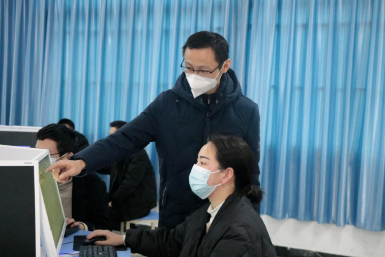 四川科创技工学校金马街道基层干部办公软件项目培训