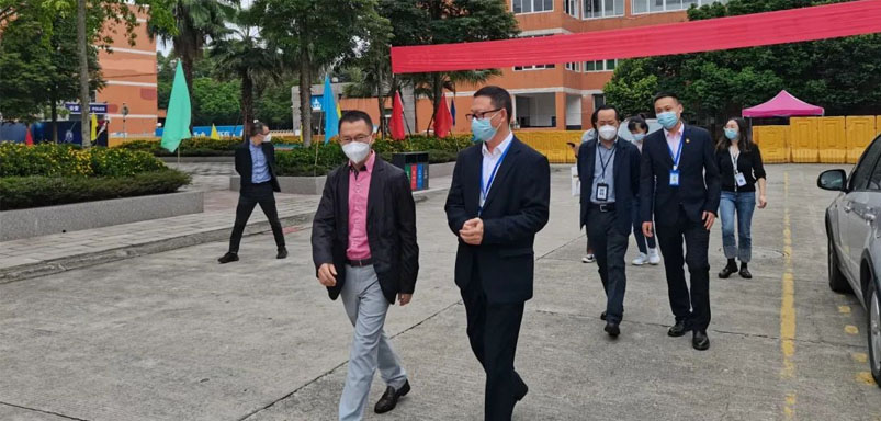 平安校园|区检查组到校督导检查疫情防控和安全复学工作
